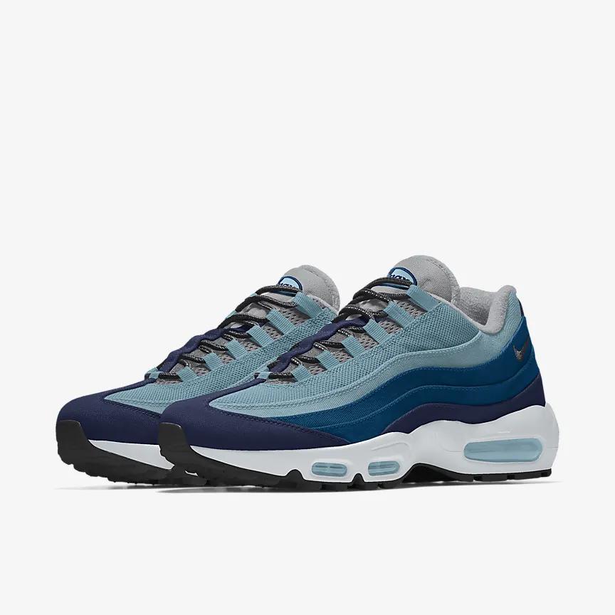 Giày Nike Air Max 95 Unlocked By You Nữ Xanh